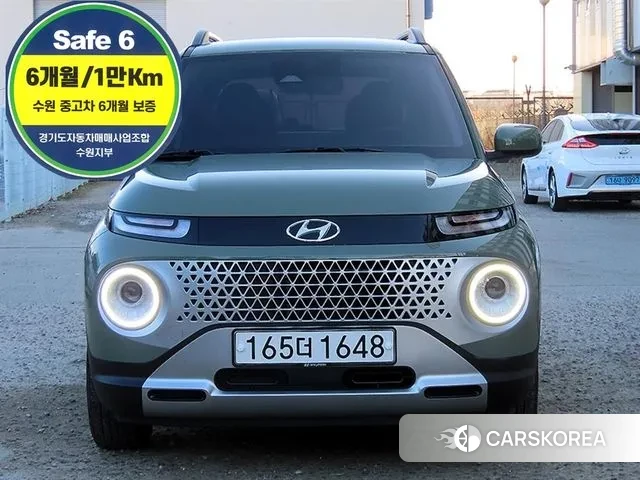 Hyundai Casper 2022 Светло-зеленый из Кореи