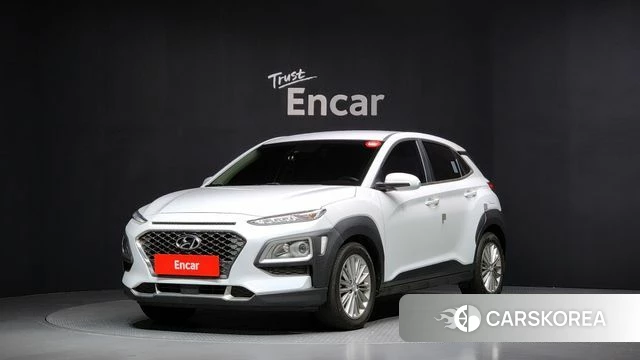 Hyundai Kona 2019 Белый из Кореи
