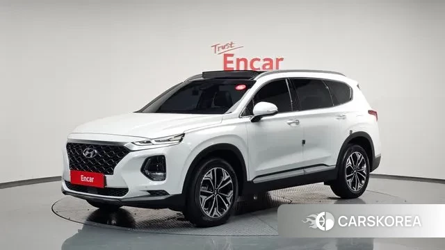 Hyundai Santa Fe TM 2019 Белый из Кореи