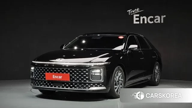 Hyundai Grandeur (GN7) 2023 Черный из Кореи