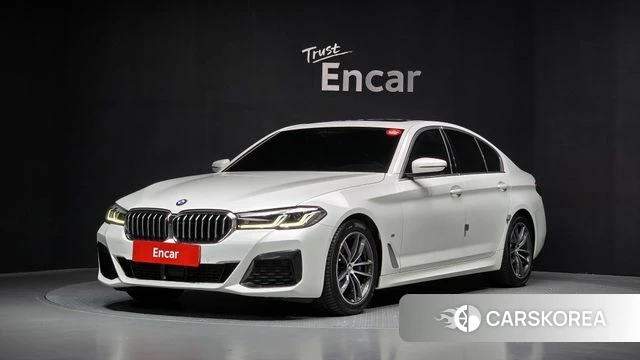 BMW 5 Series (G30) 2021 Белый из Кореи