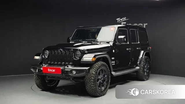 Jeep Wrangler (JL) 2022 Черный из Кореи
