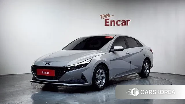 Hyundai Avante (CN7) 2020 Серебристо-серый из Кореи