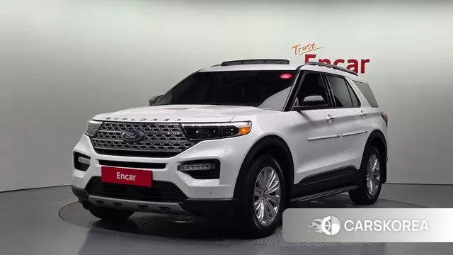 Ford Explorer 6th Generation 2021 Белый из Кореи