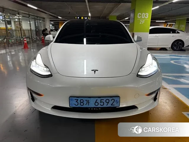 Tesla Model 3 2020 Белый из Кореи