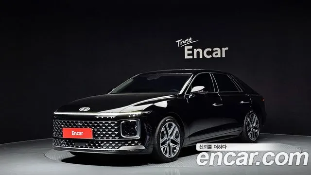 Hyundai Grandeur (GN7) 2023 Черный из Кореи