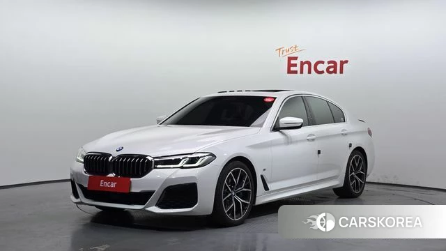 BMW 5 Series (G30) 2022 Белый из Кореи