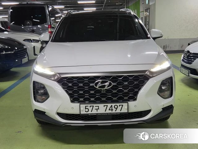 Hyundai Santa Fe TM 2018 Белый из Кореи