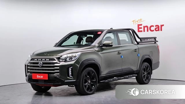 Ssangyong The New Rexton Sports Cannes 2021 Светло-зеленый из Кореи