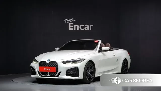 BMW 4 Series (G22) 2023 Белый из Кореи