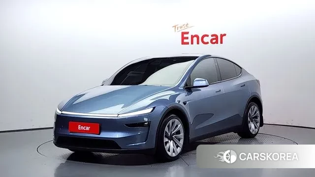 Tesla Model Y 2025 Синий из Кореи