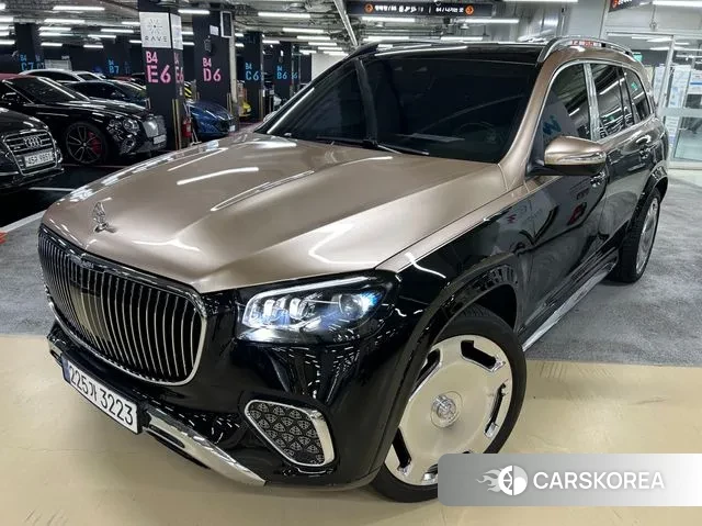 Mercedes-Benz GLS - Class X167 2024 Черный двухцветный из Кореи