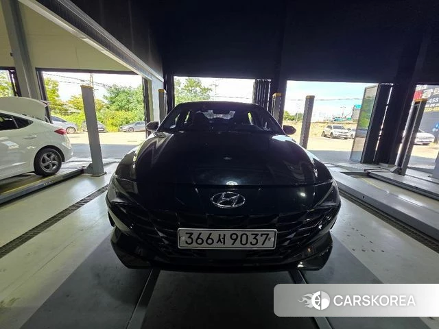 Hyundai Avante (CN7) 2020 Черный из Кореи