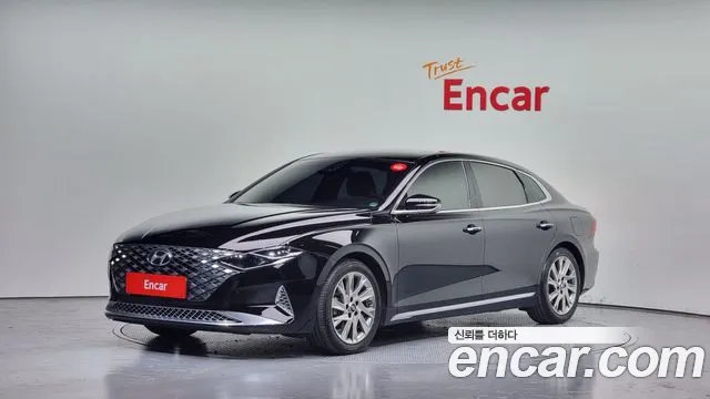 Hyundai The New Grandeur IG Hybrid 2020 Черный из Кореи