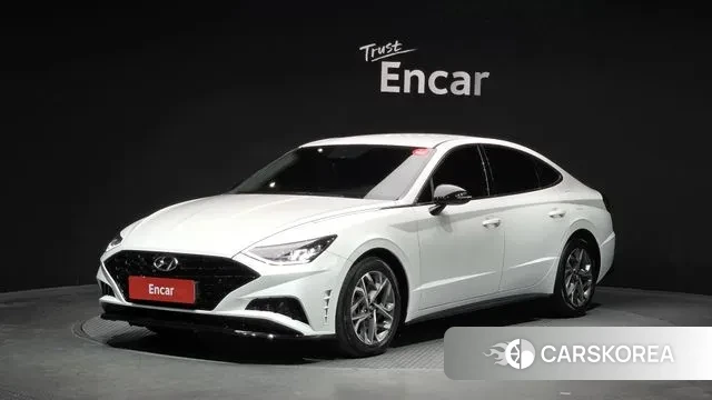 Hyundai Sonata (DN8) 2021 Белый из Кореи