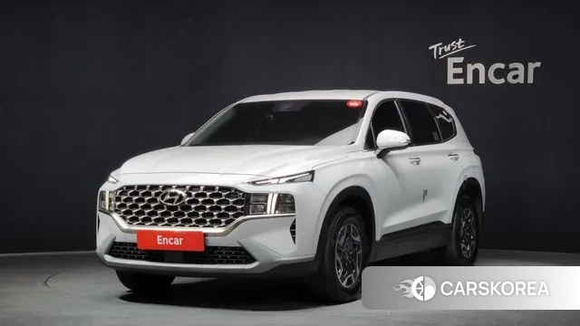 Hyundai The New Santa Fe 2022 Белый из Кореи