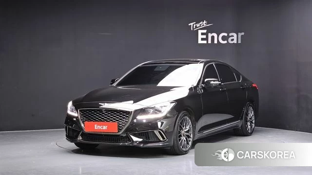 Genesis G80 2018 Черный из Кореи