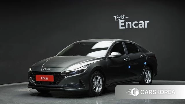 Hyundai Avante (CN7) 2022 Серый из Кореи