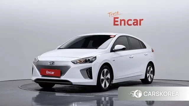 Hyundai Ionic Electric 2018 Белый из Кореи