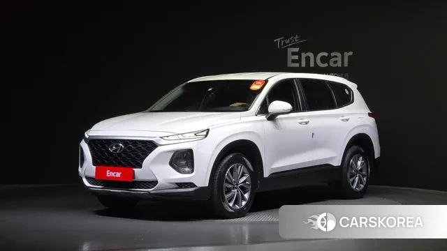 Hyundai Santa Fe TM 2018 Белый из Кореи