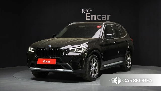 BMW X3 (G01) 2022 Черный из Кореи