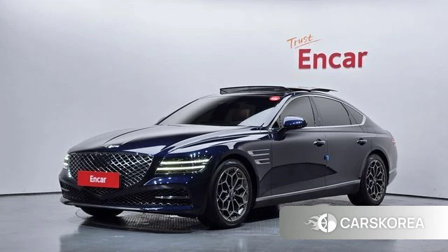 Genesis G80 (RG3) 2020 Синий из Кореи