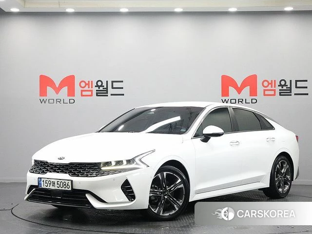 Kia K5 Hybrid 3rd Generation 2021 Белый из Кореи