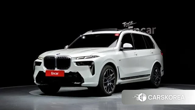 BMW X7 (G07) 2024 Белый из Кореи