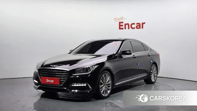 Genesis G80 2018 Черный из Кореи