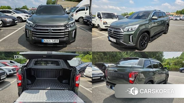 Ssangyong The New Rexton Sport 2021 Темно-зеленый из Кореи