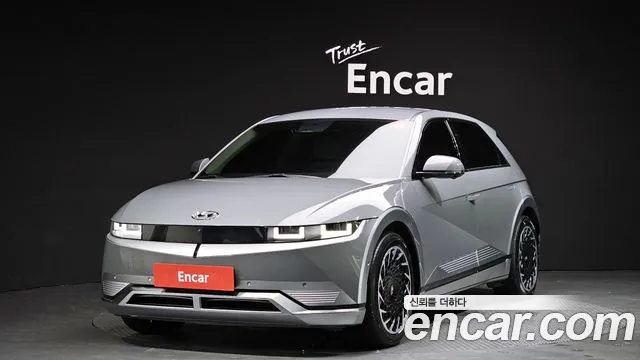 Hyundai Ionic 5 2021 Серебристо-серый из Кореи