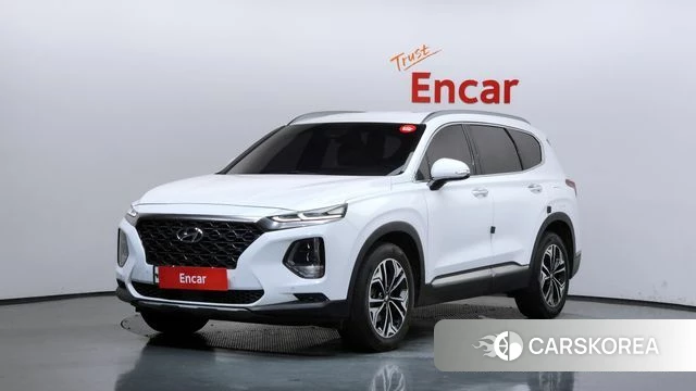 Hyundai Santa Fe TM 2018 Белый из Кореи
