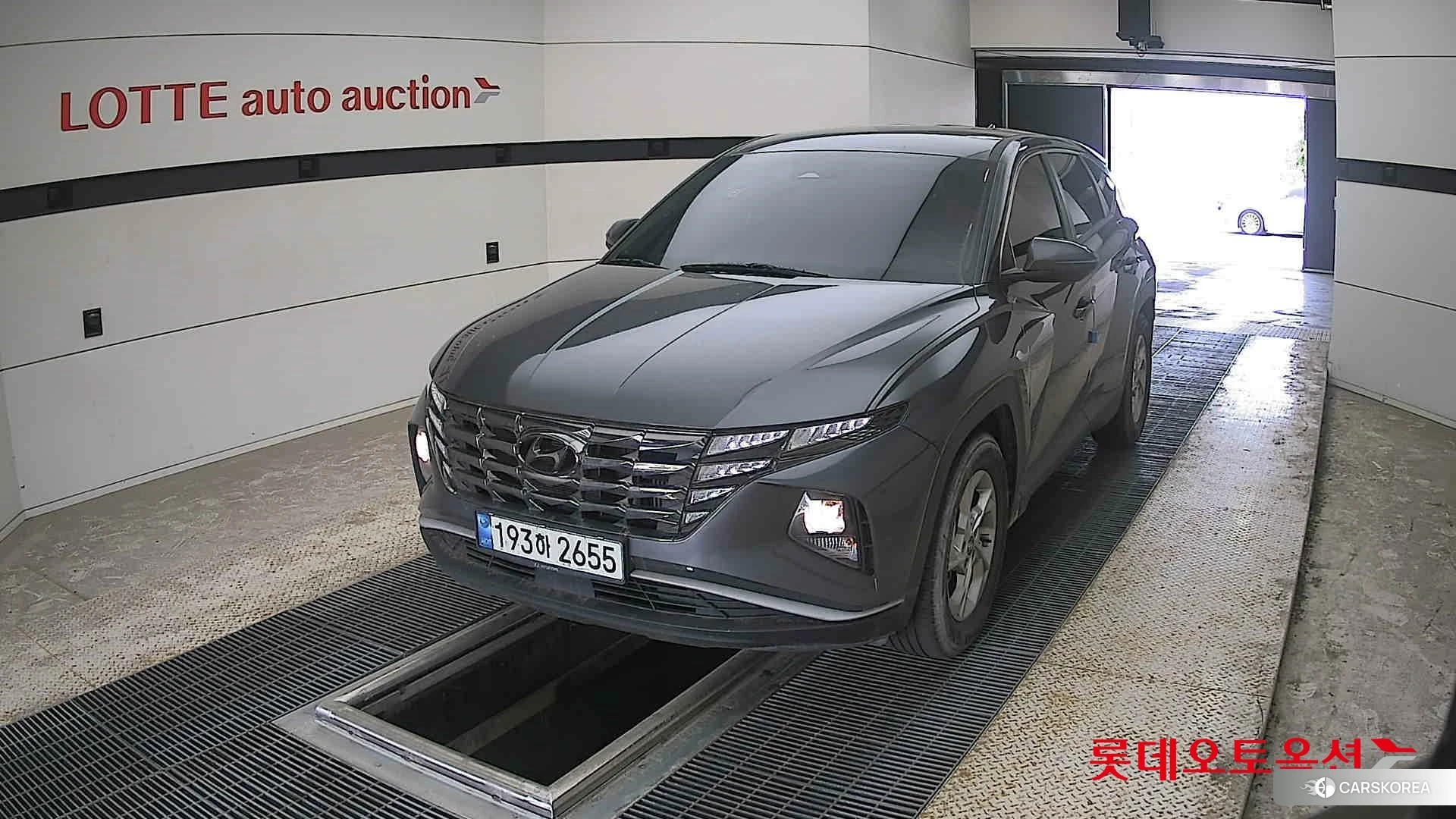 Hyundai Tucson 2022 Titanium Grey Metallic из Кореи