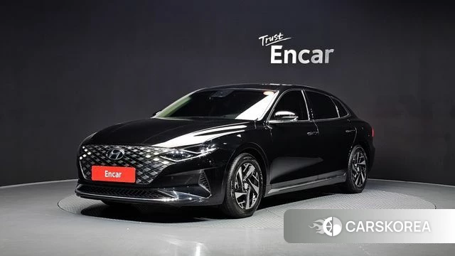 Hyundai The New Grandeur IG Hybrid 2022 Черный из Кореи
