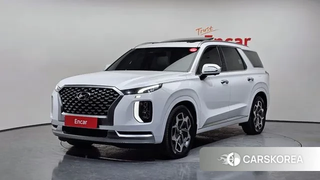 Hyundai Palisade 2021 Белый из Кореи