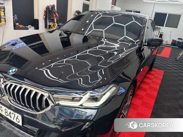 BMW 6 Series GT (G32) 2023 Синий из Кореи