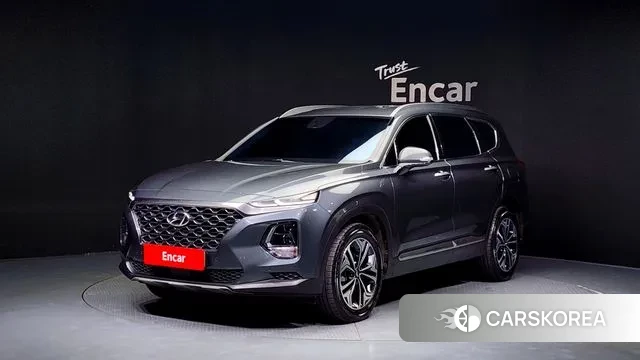 Hyundai Santa Fe TM 2018 Серый из Кореи