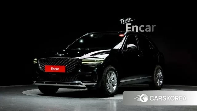 Genesis GV70 2021 Черный из Кореи