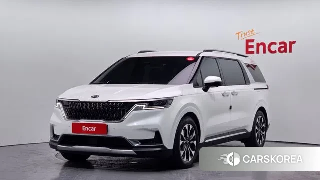 Kia Carnival 4th generation 2021 Белый из Кореи