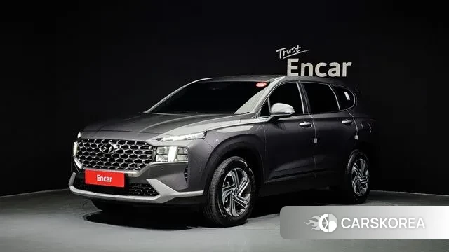 Hyundai The New Santa Fe 2021 Серый из Кореи