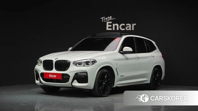 BMW X3 (G01) 2018 Белый из Кореи