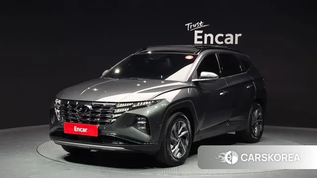 Hyundai Tucson Hybrid (NX4) 2022 Серый из Кореи