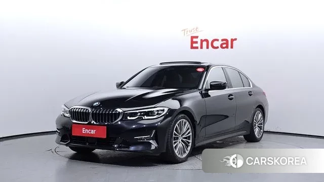 BMW 3 Series (G20) 2022 Черный из Кореи