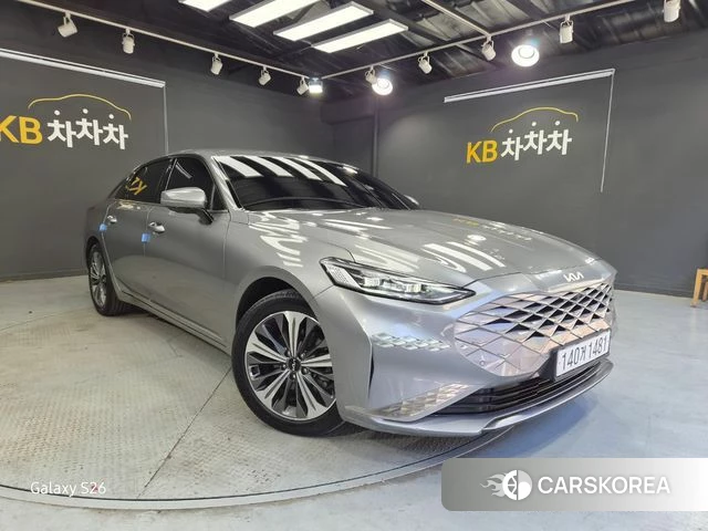 Kia K8 Hybrid 2022 Песочный из Кореи