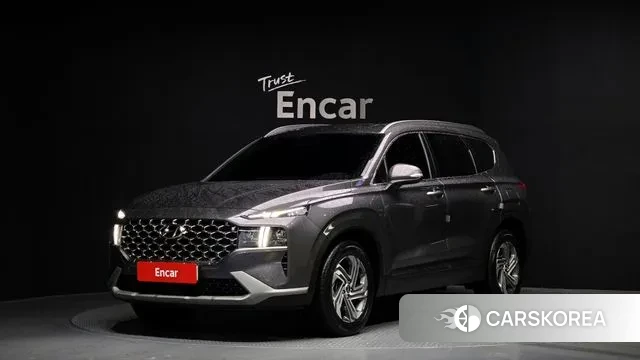 Hyundai The New Santa Fe 2023 Серый из Кореи