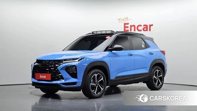 Chevrolet (GM Daewoo) Trailblazer 2022 Небесно-голубой из Кореи