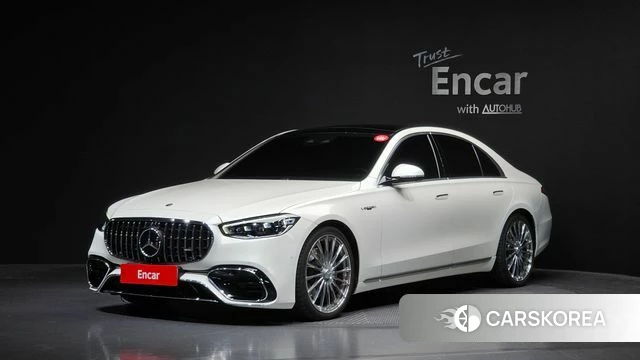 Mercedes-Benz S-Class W223 2021 Белый из Кореи