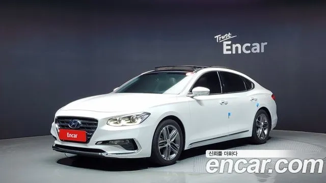 Hyundai Grandeur IG 2019 Белый из Кореи