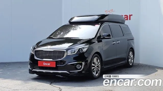 Kia All New Carnival 2018 Черный из Кореи