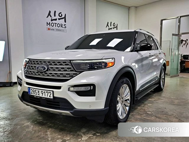 Ford Explorer 6th Generation 2021 Белый из Кореи